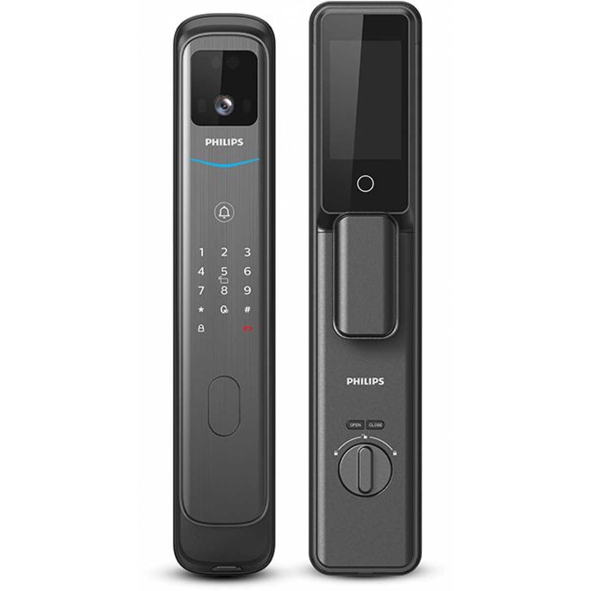 飛利浦 DDL702-MVP 智能門鎖 | 手掌靜脈識別 | 遙距視像對講 | 多重警報